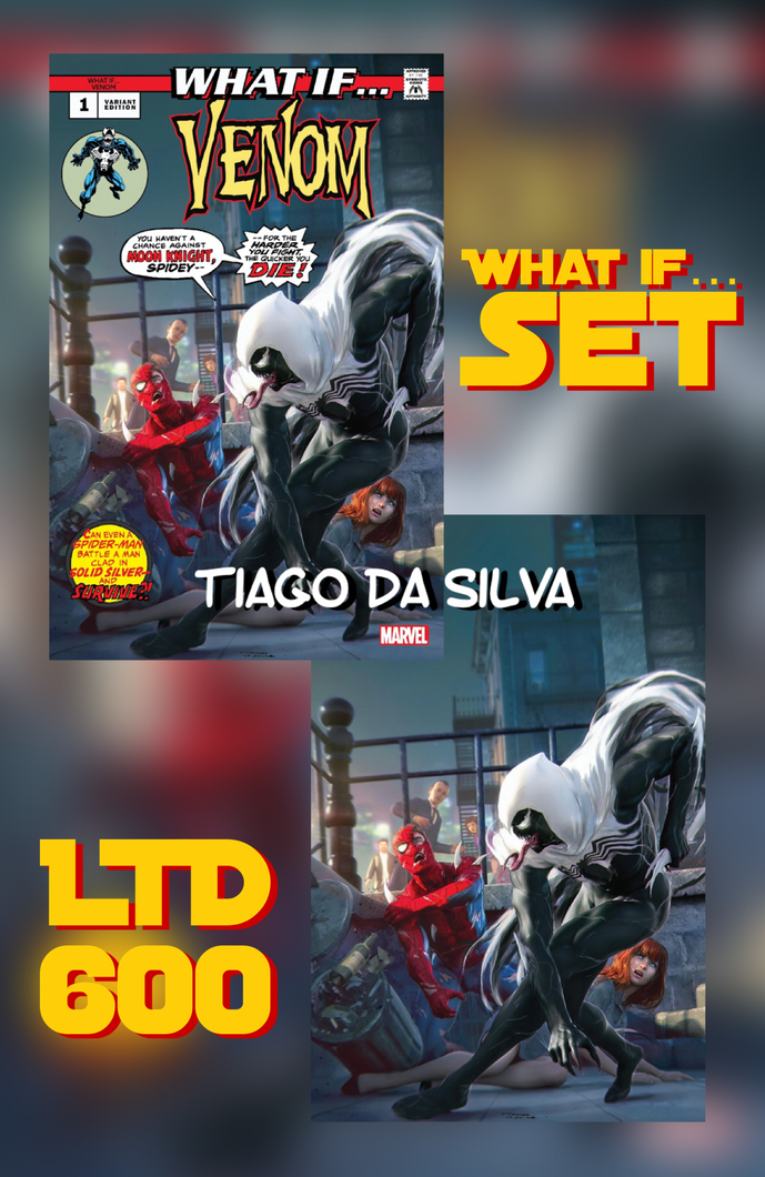 What If...? Venom #1 Tiago da Silva Variant SET LTD 600