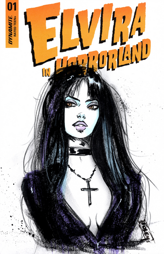Elvira In Horrorland #1 Blank 