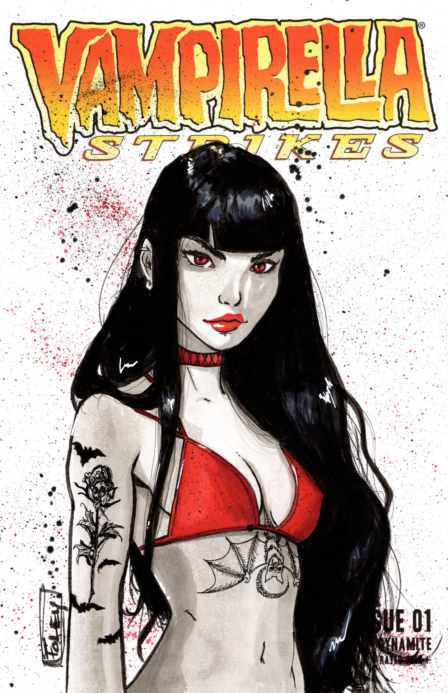 Vampirella Strikes #1 Blank 