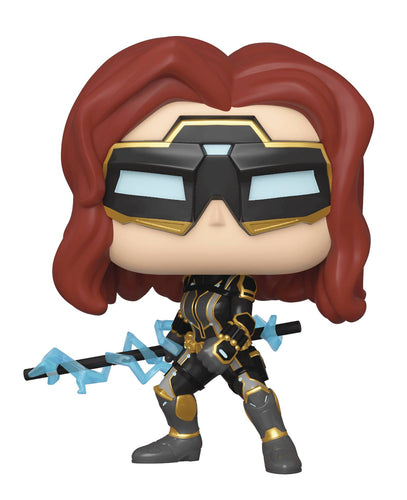 POP MARVEL AVENGERS GAME BLACK WIDOW STARK TECH SUIT