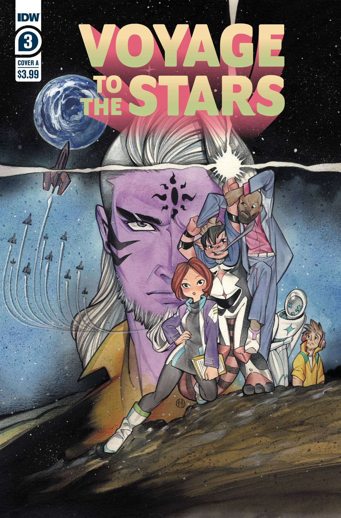 VOYAGE TO THE STARS #4 (OF 4) A PEACH MOMOKO STAR WARS HOMAGE (12/23/2020) IDW