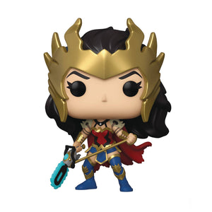 POP HEROES DC DEATH METAL WONDER WOMAN PX VIN FIG