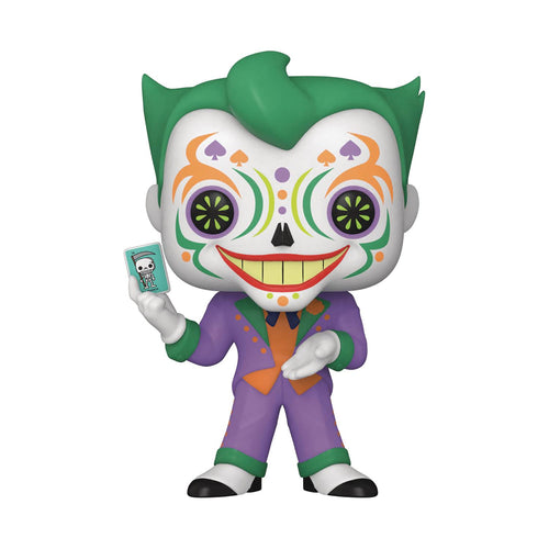 POP HEROES DIA DE LOS MUERTOS DC JOKER VIN FIG (C: 1-1-2)