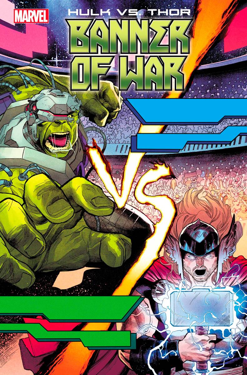 HULK VS THOR BANNER WAR ALPHA #1 COCCOLO VAR 1:25