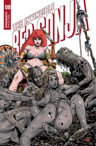 INVINCIBLE RED SONJA #8 CVR Q FOC BROXTON RISQUE (03/16/22)