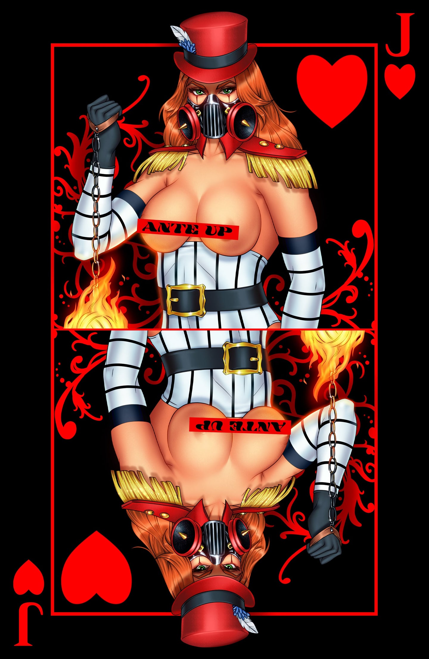 Deathrage #2 Firekiss Card Uncensored