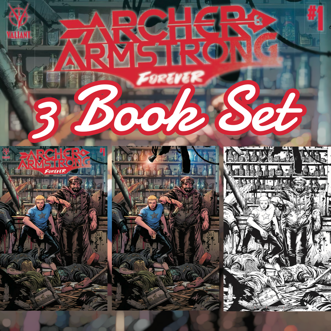 Archer & Armstrong Forever #1 Jimbo Salgado  3 Book Set